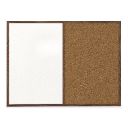 United Visual Products Slim Style Indoor Enclosed Corkboard, 48 UVRDS48SBH-BLACK-BLSPRU